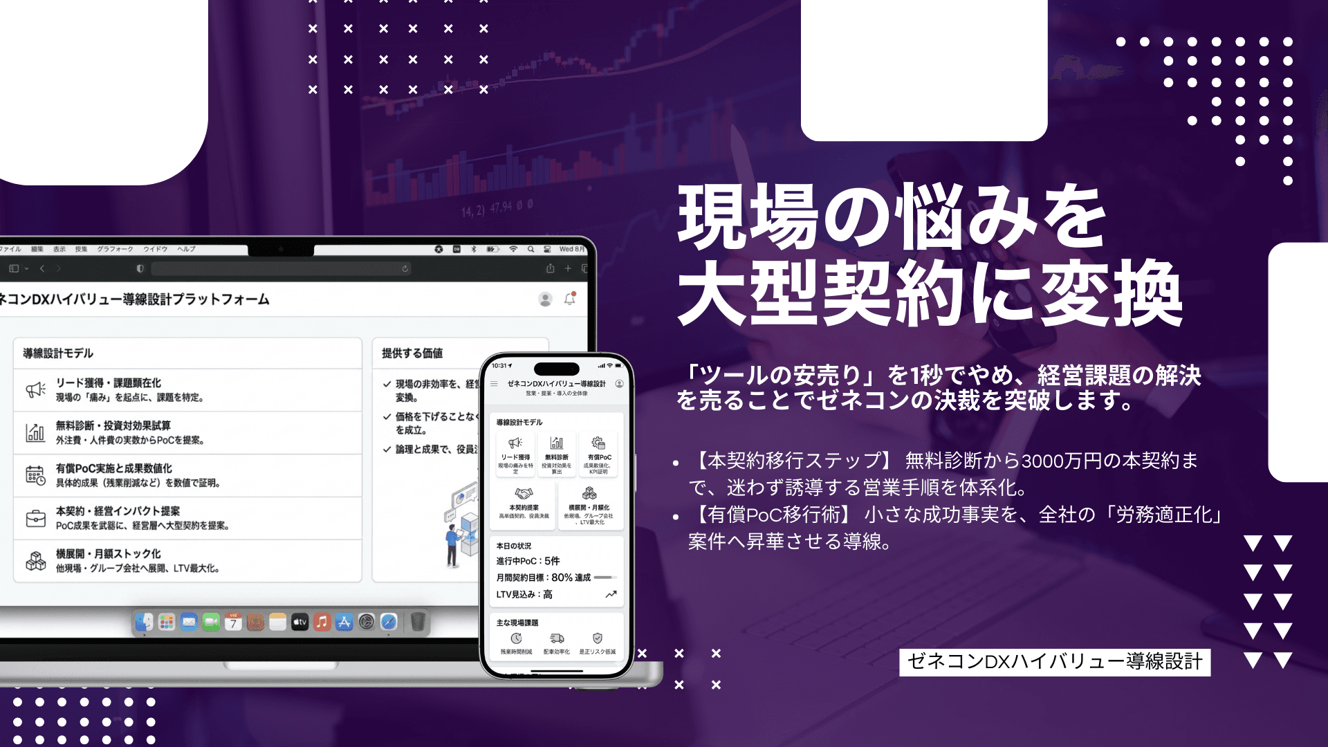ゼネコンDXハイバリュー導線設計