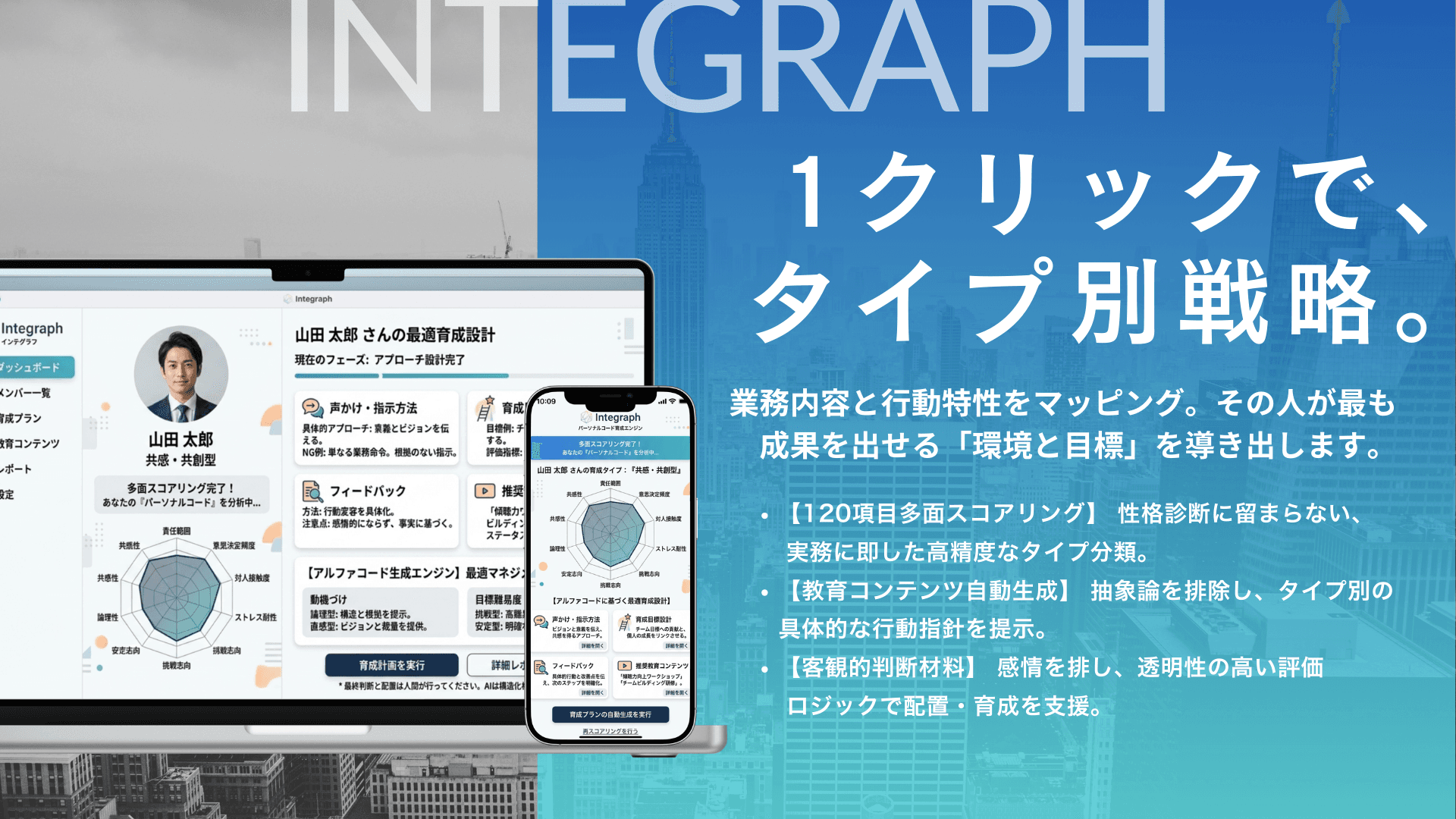 インテグラフ（パーソナルコード育成エンジン）